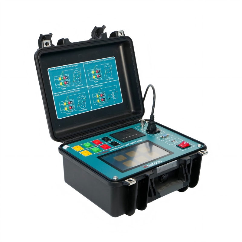 Spänningsförhållandetest av transformator